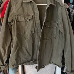Anine Bing Khaki Military Jacket